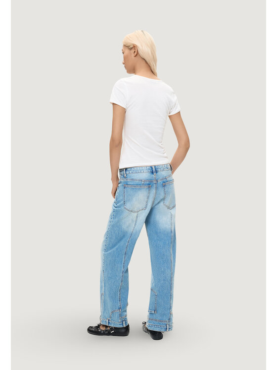 Desigual Desigual Jeansy DENIM_INVERT Niebieski Casual Fit