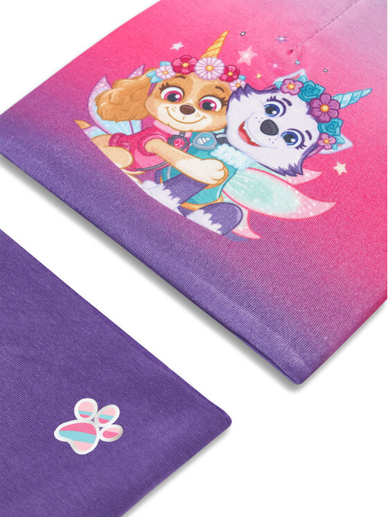 Paw Patrol Paw Patrol Set căciulă și fular tip guler CEO-ACCCS-AW25-316PAW Violet