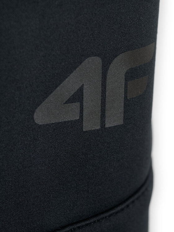 4F 4F Spodnie outdoor TACTICAL LINE Czarny Regular Fit