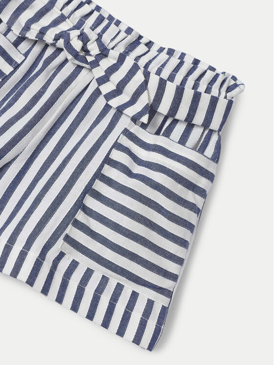 Mayoral Mayoral Stoffshorts 3256 Dunkelblau Regular Fit