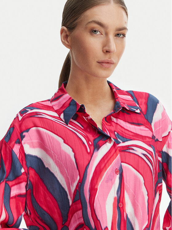 Vero Moda Vero Moda Koszula Vera 10338761 Różowy Regular Fit