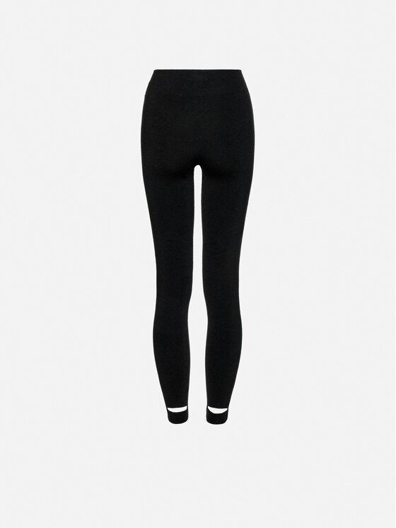 La Mania La Mania Legginsy CURTIS Czarny Basic Fit