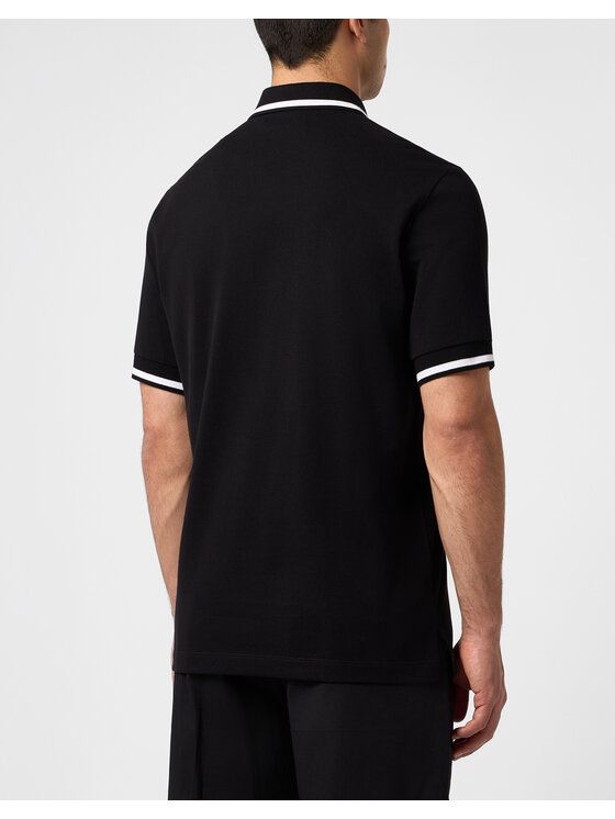 PHILIPP PLEIN PHILIPP PLEIN Polo 31372 Nero Slim Fit