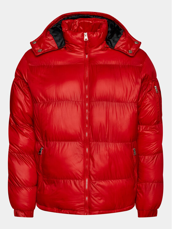 Brave Soul Brave Soul Winterjacke MJK-JAREDRED Rot Regular Fit