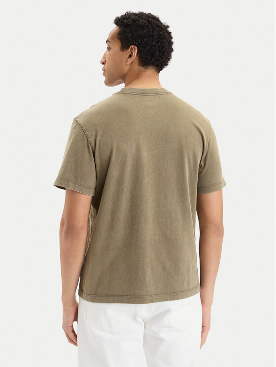 Calvin Klein Jeans Calvin Klein Jeans T-Shirt LV04RB824G Zielony Regular Fit