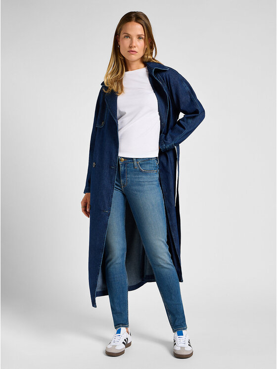 Lee Lee Jeansy SCARLETT Niebieski Regular Fit