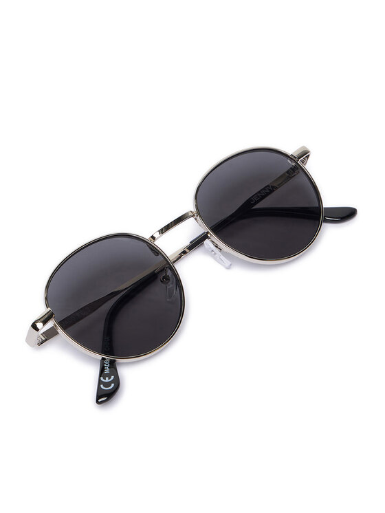 JENNY JENNY Okulary przeciwsłoneczne 4WF-017-SS25 Srebrny