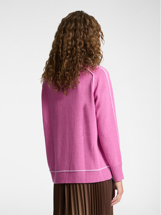 Elena Mirò Elena Mirò Cardigan M413Z000538N0A1 Rosa Regular Fit