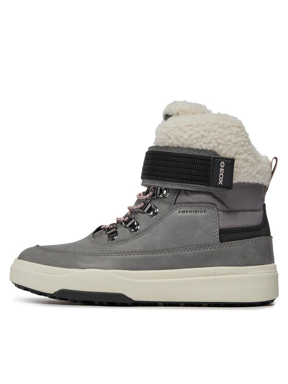 Geox Geox Stiefel J Bunshee Pg Girl B J36HSA 0MEFU C1006 D Grau
