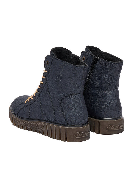 Rieker Rieker Schnürschuhe CEO-Y3420-14 Dunkelblau