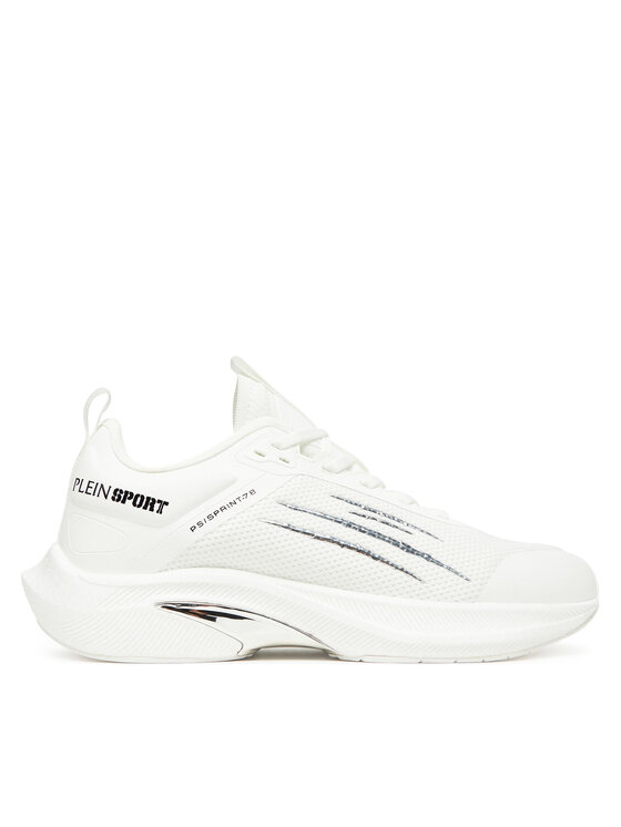 Plein Sport Sneakersy PAES USC0778 STE003N Biela