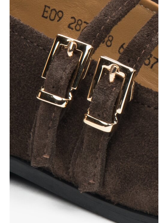 Estro Estro Ballerine ER00117293 Marrone