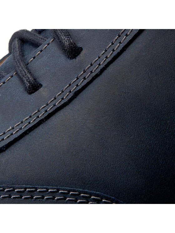Clarks Clarks Schnürschuhe Norsen Mid 261287457 Dunkelblau