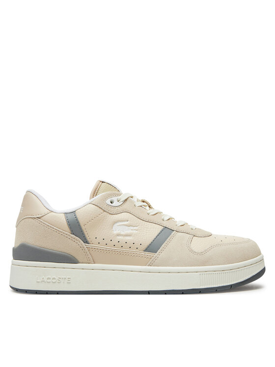 Lacoste Sneakersy T-Clip 7-48SMA0032 Béžová