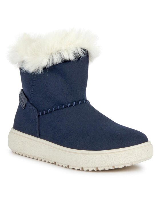 Geox Geox Zimske čizme J Theleven Girl J36HUD 000AU C4021 D Tamnoplava