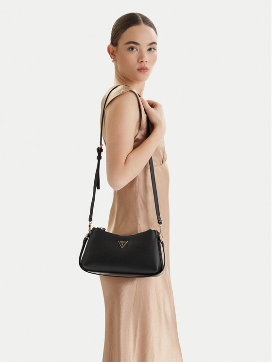 Guess Geantă Noelle II Mini HWZG96 72730 Negru