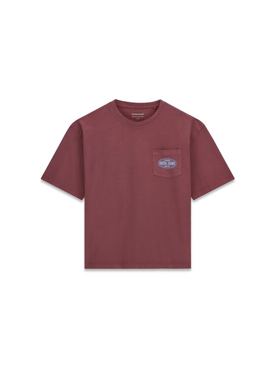 Guess Guess T-Shirt 183252 Červená Classic Fit