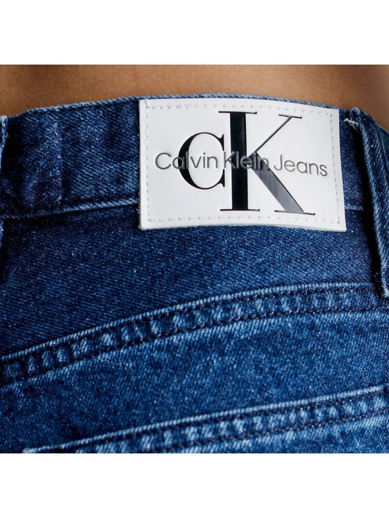 Calvin Klein Jeans Calvin Klein Jeans Jeansy J20J222199 Tmavomodrá Mom Fit