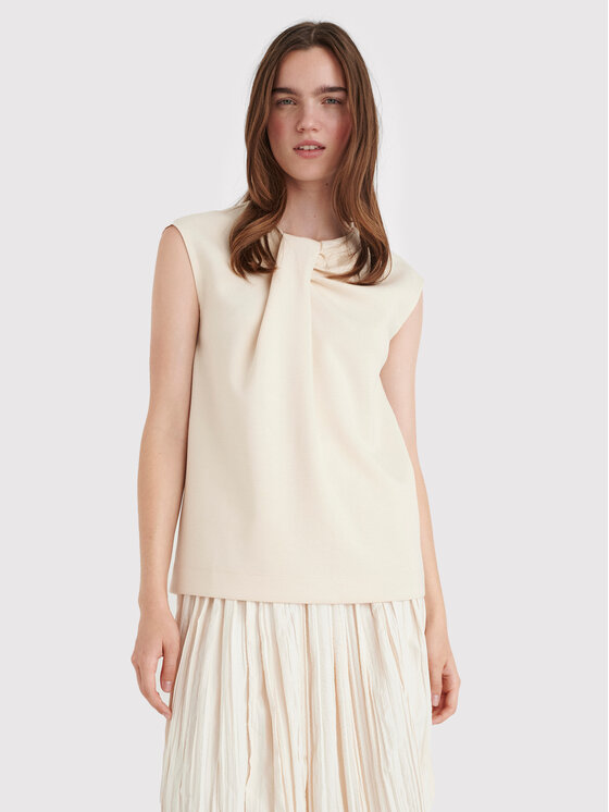 InWear InWear Särkpluus Jincent 30107296 Beež Relaxed Fit