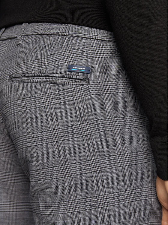 Pierre Cardin Pierre Cardin Pantaloni di tessuto C3 35420/000/1010 Grigio Modern Fit