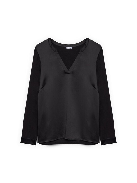 Fiorella Rubino Fiorella Rubino T-shirt G0CVL009266N033 Nero Regular Fit