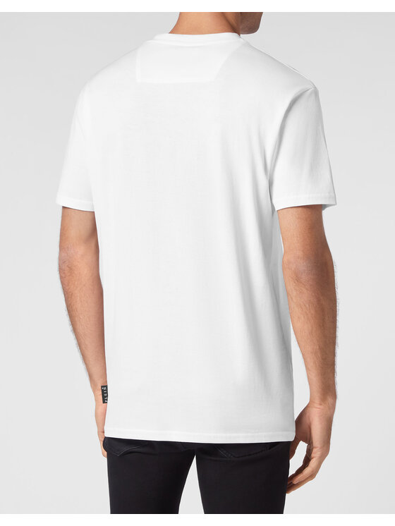PHILIPP PLEIN PHILIPP PLEIN T-Shirt 1725 Biały Regular Fit