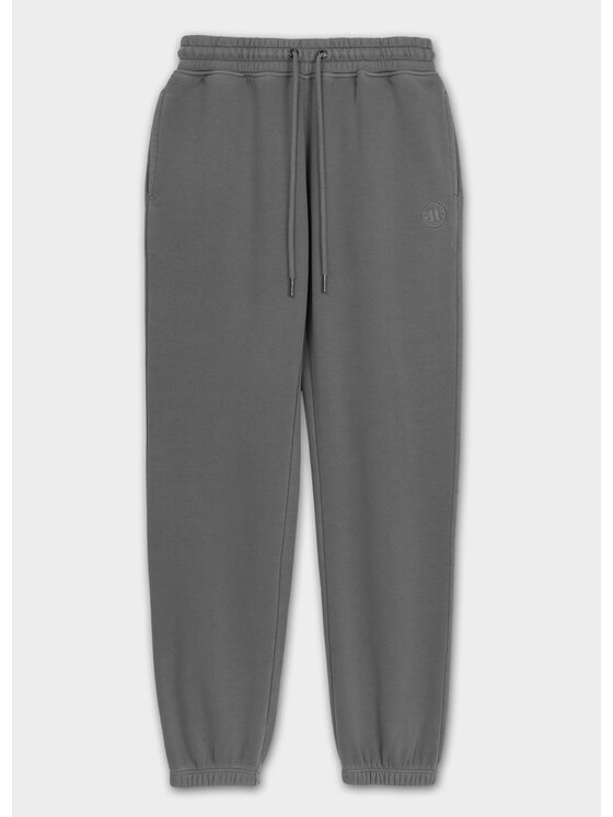 PITBULL PITBULL Spodnie dresowe Washed Manzanita Szary Regular Fit