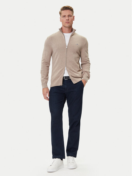 Gant Gant Kardigāns 8030164 Bēšs Regular Fit