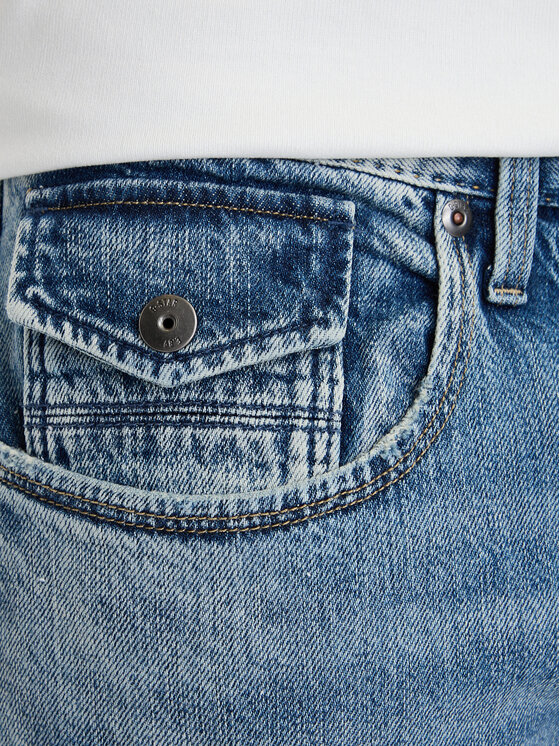 G-Star Raw G-Star Raw Jeansy Morry D26141-D536 Modrá Tapered Fit
