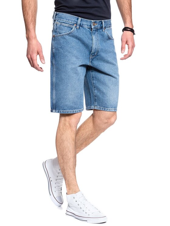 Wrangler Wrangler Pantaloncini di jeans DENIM SHORT Blu Regular Fit