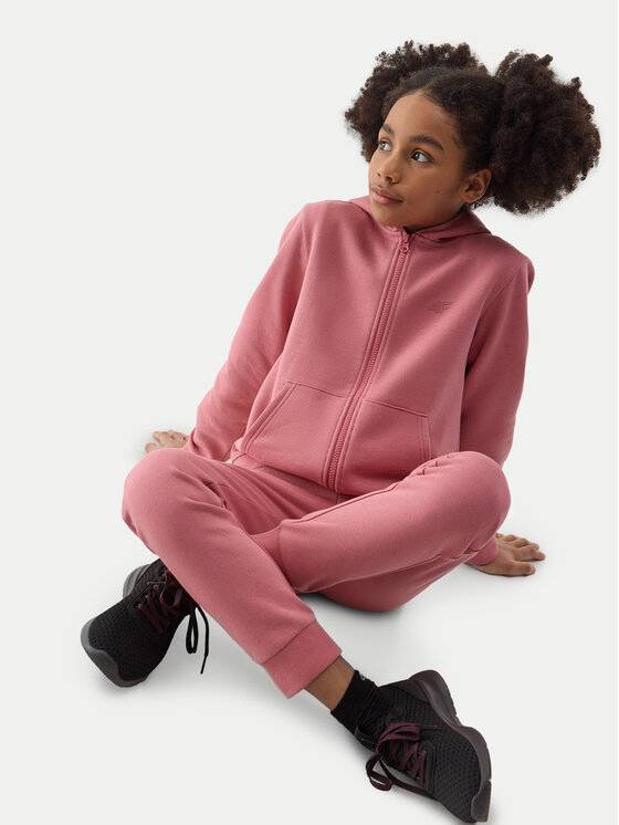 4F 4F Pantaloni da tuta 4FJWMM00TTROF0828 Rosa Regular Fit