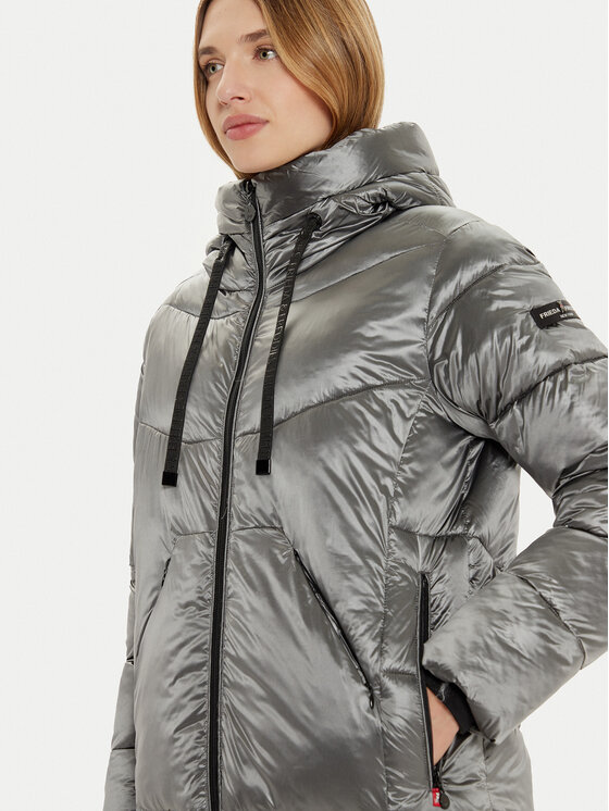 Frieda & Freddies Frieda & Freddies Зимно яке 3847A Сив Regular Fit