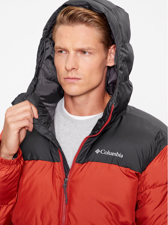 Columbia Columbia Kurtka zimowa Puffect™ Hooded Jacket 200841 Pomarańczowy Regular Fit