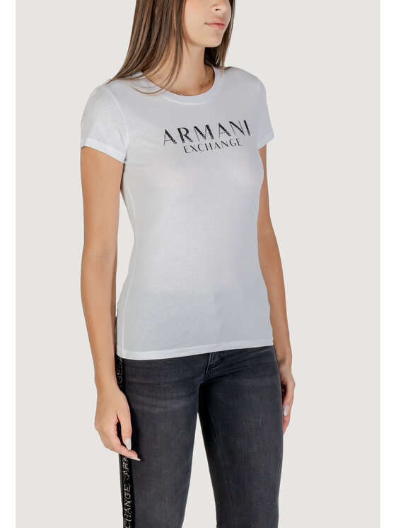 Armani Exchange Armani Exchange T-shirt XW001351 AF17172 Bianco Casual Fit