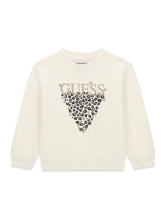 Guess Guess Μπλούζα K6BQ01 K5893 Λευκό Regular Fit