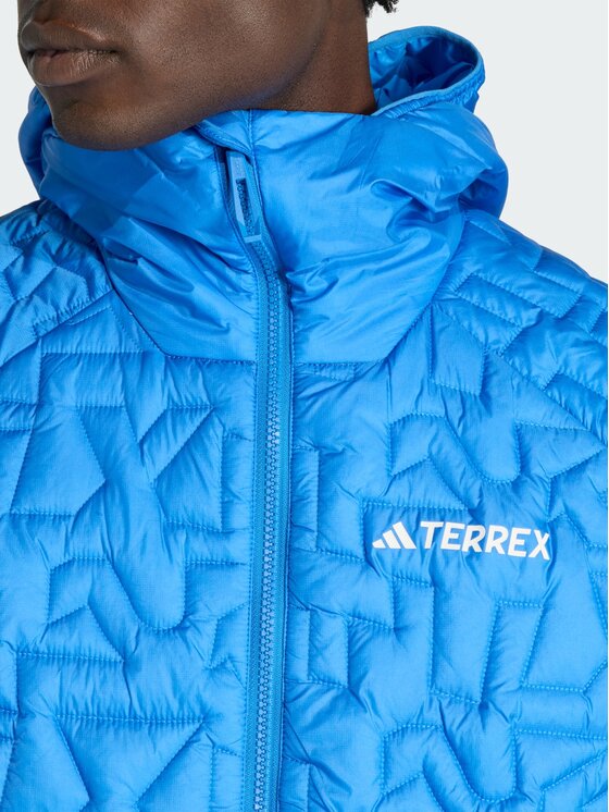 adidas adidas Kurtka outdoor 137071 Niebieski jasny Regular Fit