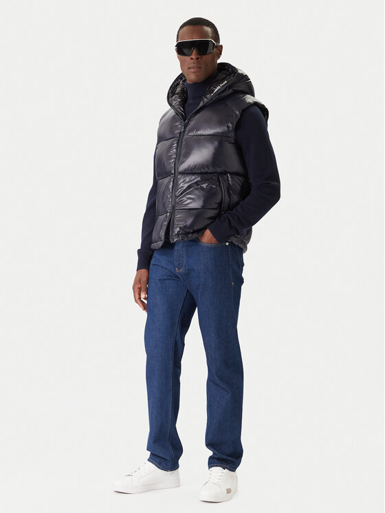 Save The Duck Save The Duck Жилет D80296M LOVE21 Cиній Regular Fit