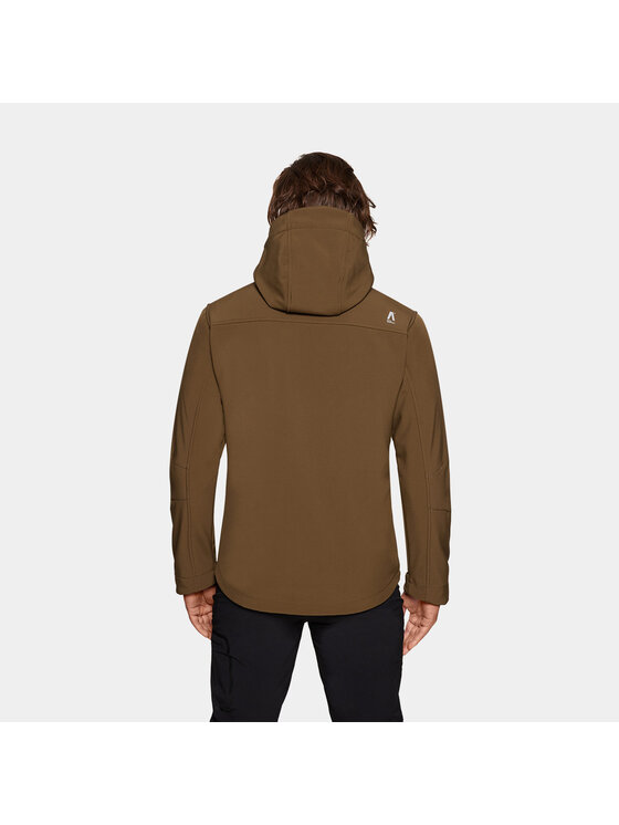 Alpinus Alpinus Kurtka softshell ASO Khaki Regular Fit