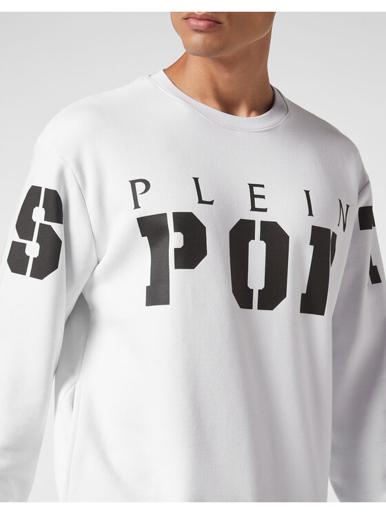 Plein Sport Plein Sport Longsleeve 829 Bianco Regular Fit