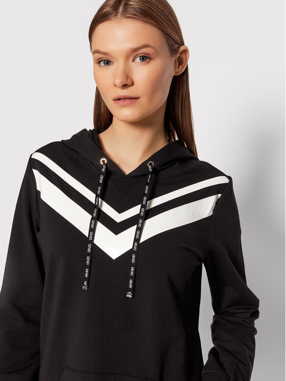 Liu Jo Sport Liu Jo Sport Φόρεμα υφασμάτινο TA2189 F0090 Μαύρο Regular Fit
