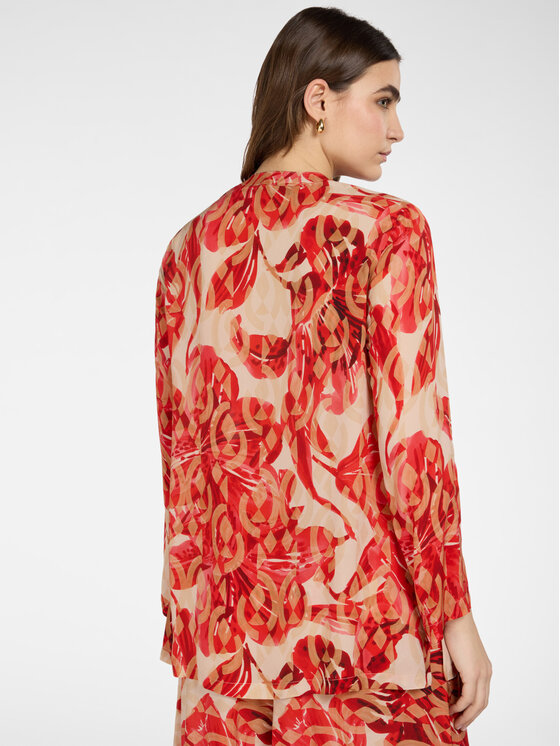 Elena Mirò Elena Mirò Blusa 2169P000215N041 Rosso Regular Fit