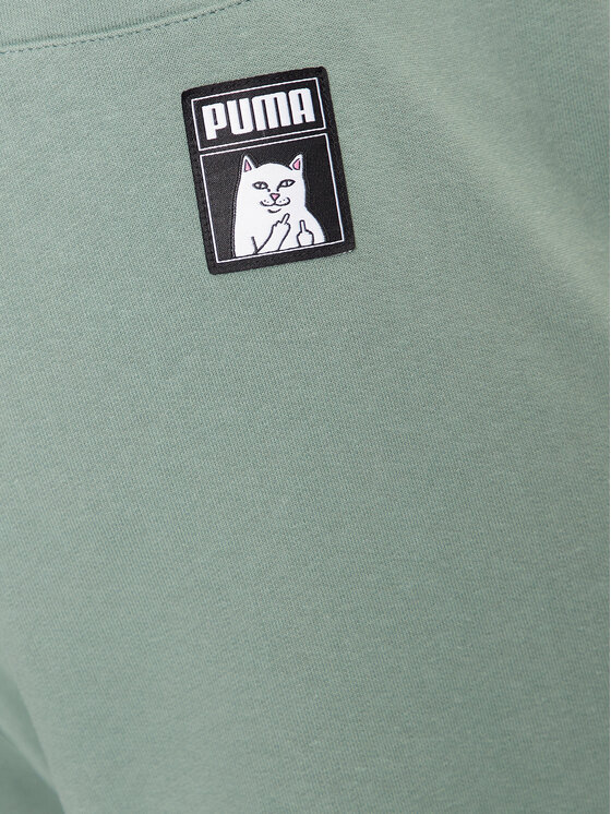 Puma Puma Pantaloni da tuta Puma X Ripndip 622199 Verde Relaxed Fit