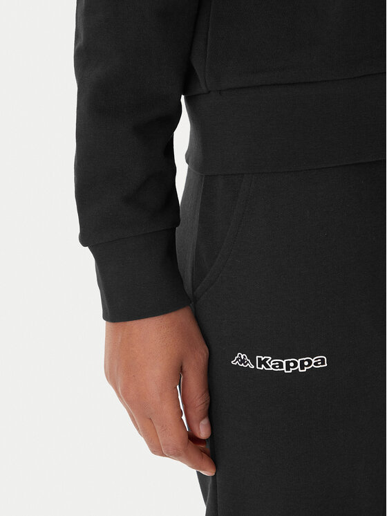 Kappa Kappa Mikina Logo Fekka 371M5EW Černá Regular Fit