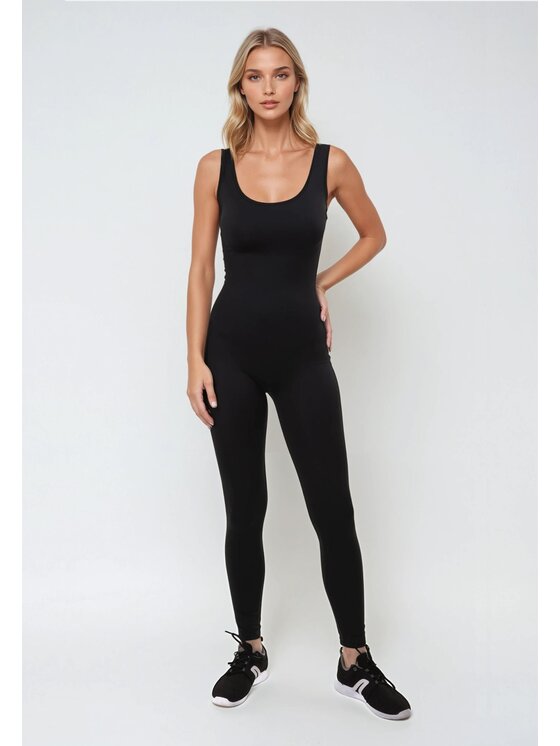 Flavia Valentini Flavia Valentini Legginsy 315 Czarny Compression Fit