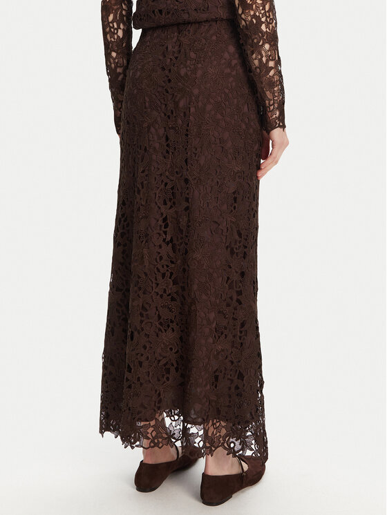 Bruuns Bazaar Bruuns Bazaar Midi szoknya Sago Joanelle BBW4518 Barna Regular Fit