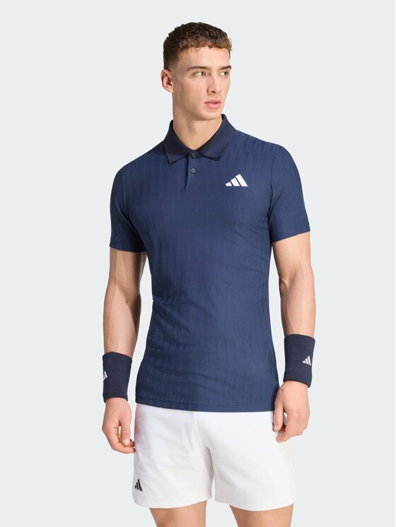 adidas adidas Koszulka techniczna 158846 Niebieski jasny Slim Fit