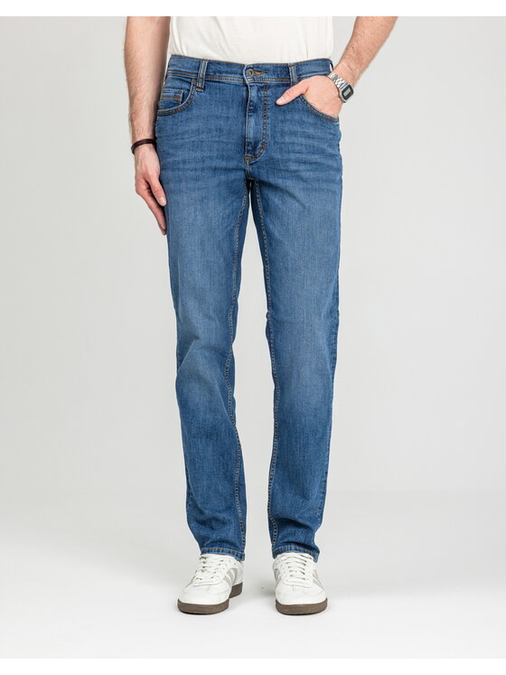 Mustang Mustang Jeansy Style Washington Straight Niebieski Straight Fit