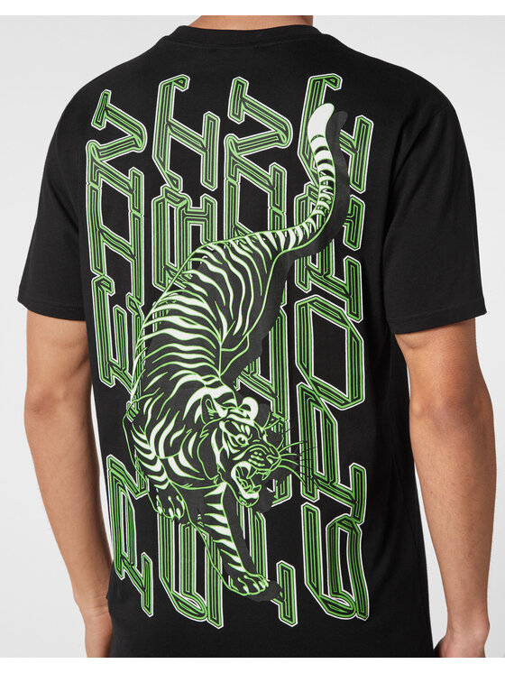 Plein Sport Plein Sport T-Shirt 2271 Czarny Regular Fit