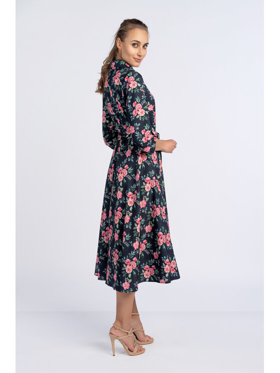 Salme Salme Sukienka codzienna Sofia Zielony Regular Fit