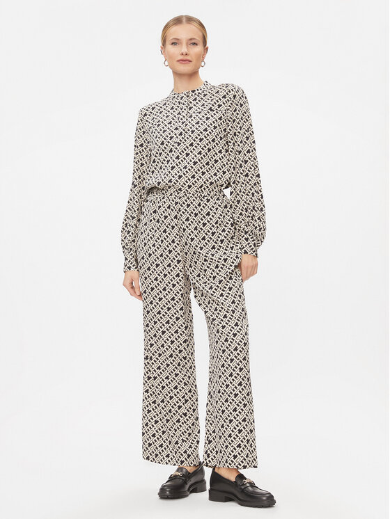 Tommy Hilfiger Tommy Hilfiger Hlače WW0WW41023 Šarena Relaxed Fit